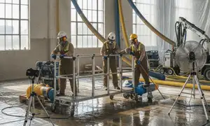 Structural drying equipment for Chula Vista, CA homes after water damage